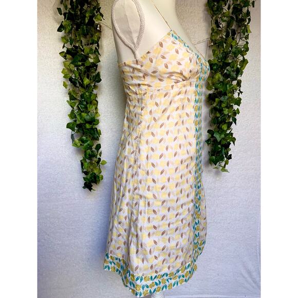 Vintage GAP Y2k Cotton Spaghetti Strap Mini dress Size 4 - Picture 4 of 10